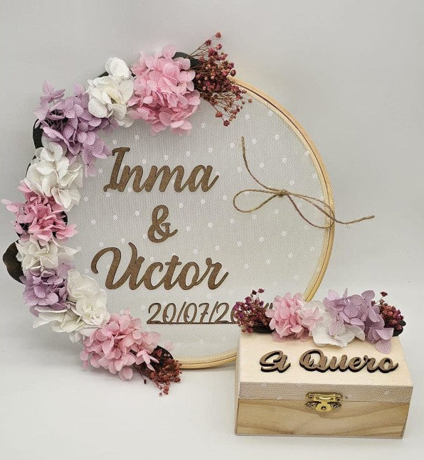 Bastidor + Cajita personalizada