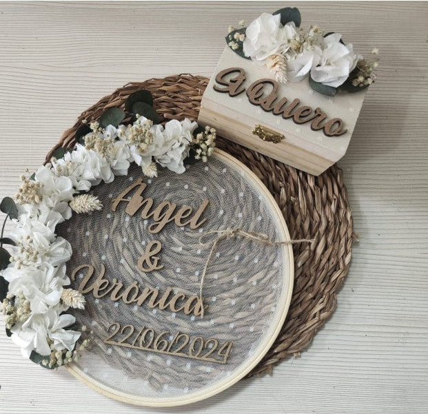 Bastidor + Cajita personalizada