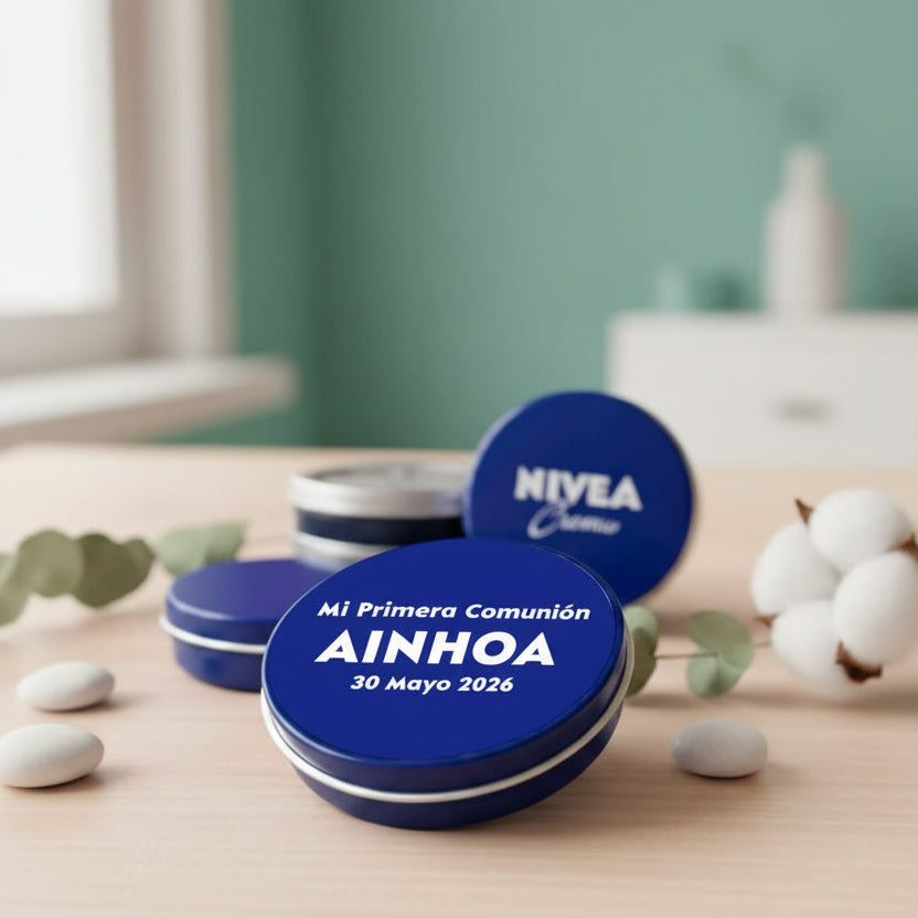 BOTE NIVEA MINI COMUNIÓN DISEÑO ORIGINAL