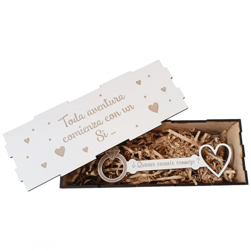 Caja ¿Quieres Casarte Conmigo?