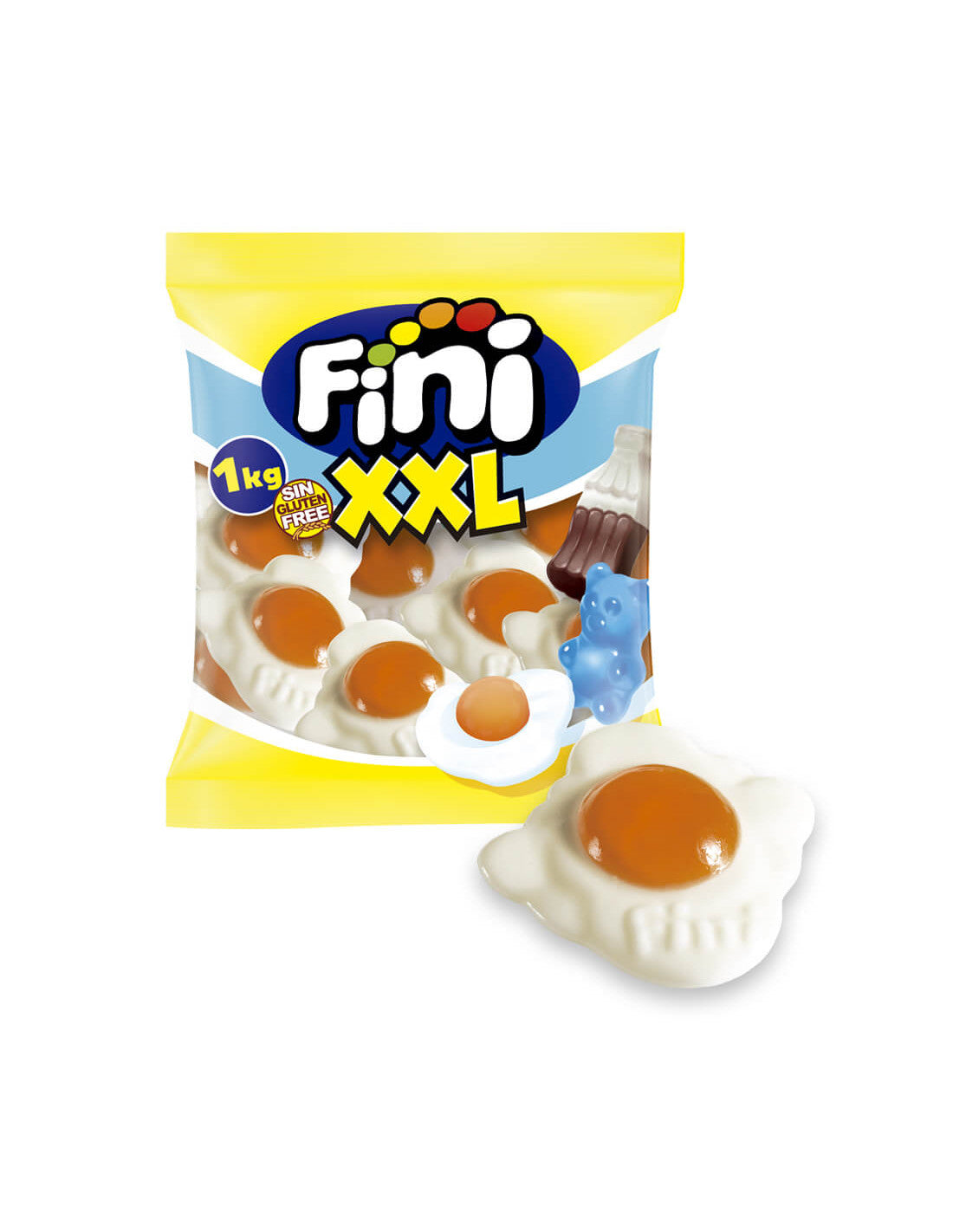 FINI HUEVOS FRITOS GIGANTES BOLSA 1KG.