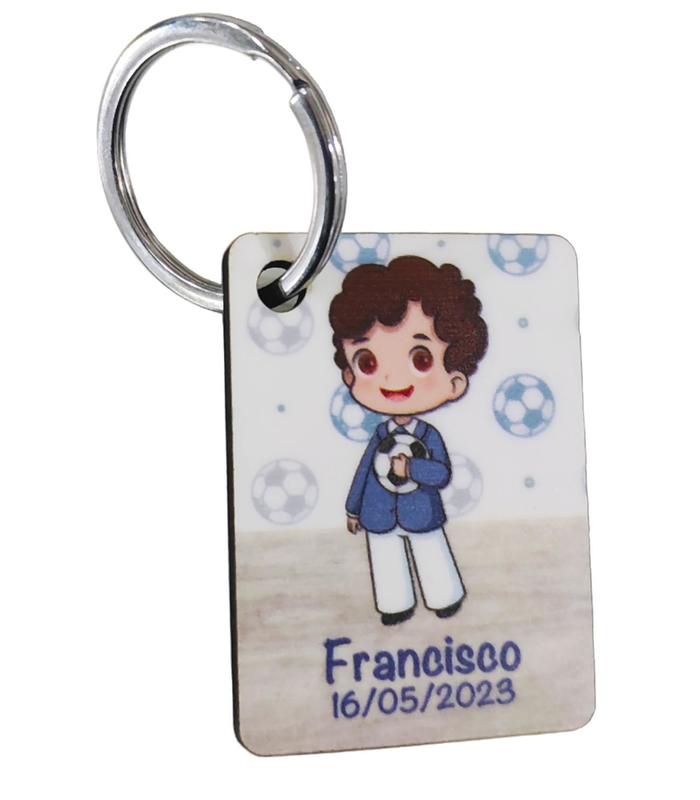 LLAVERO NIÑO COMUNIÓN PERSONALIZADO