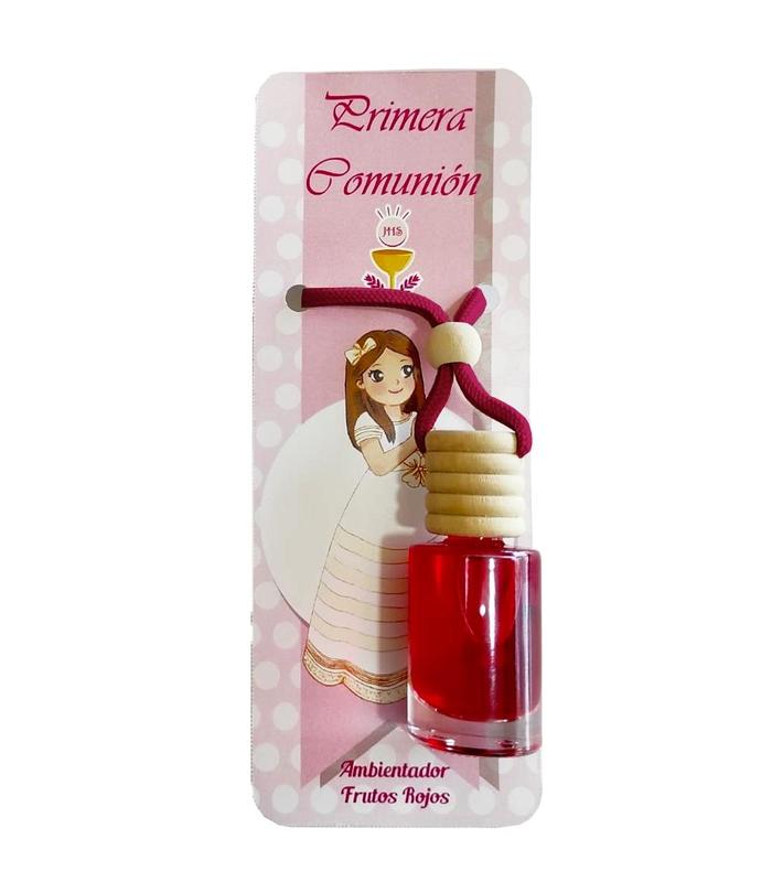 MIKADO COCHE NIÑA FRUTOS ROJOS EN CARTÓN