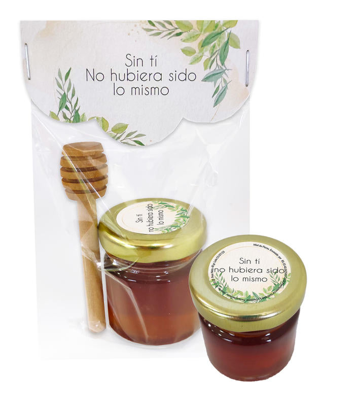 PACK BODA MIEL DE 40 GRS. CON PALITO