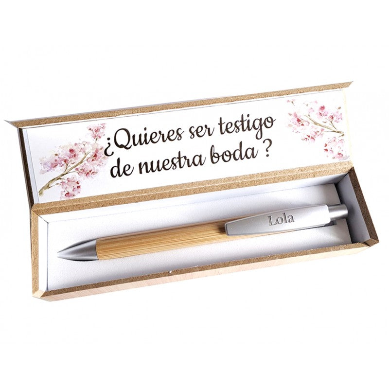 Bolígrafo para Testigo con Grabación