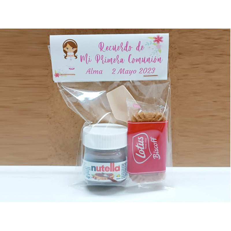Pack Nutella comunión niña diadema
