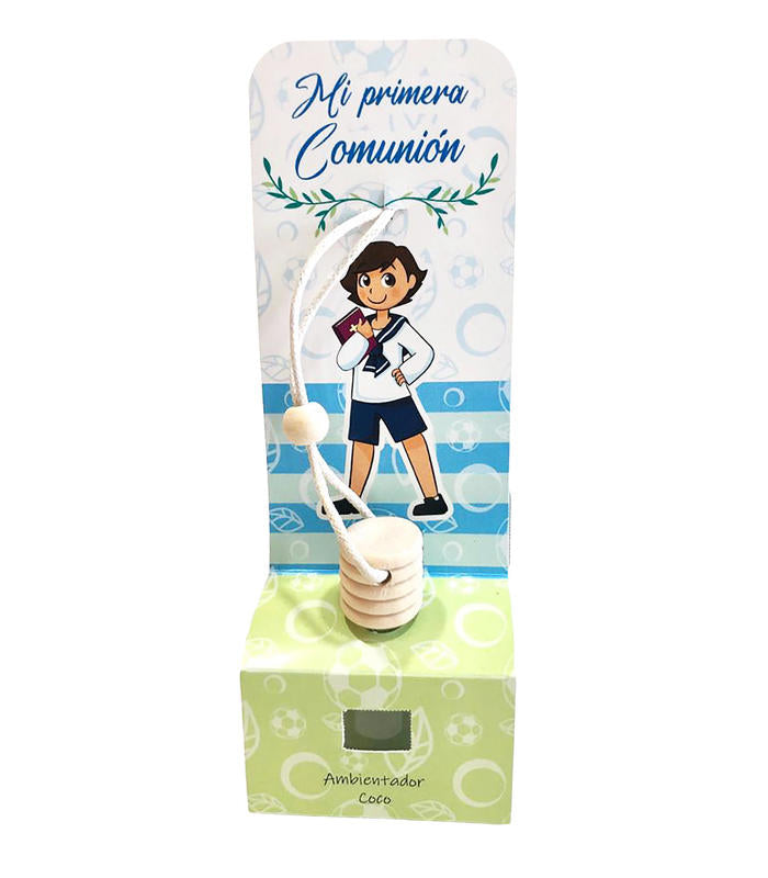 AMBIENTADOR COCHE DE COCO NIÑO 1ª COMUNION 8 ML