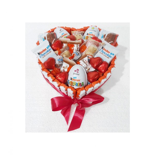 TARTA KINDER CORAZÓN