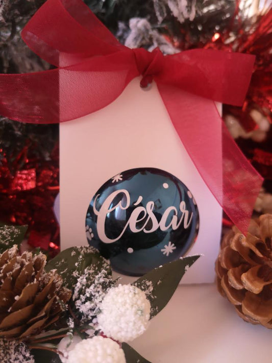BOLA DE NAVIDAD PERSONALIZADA