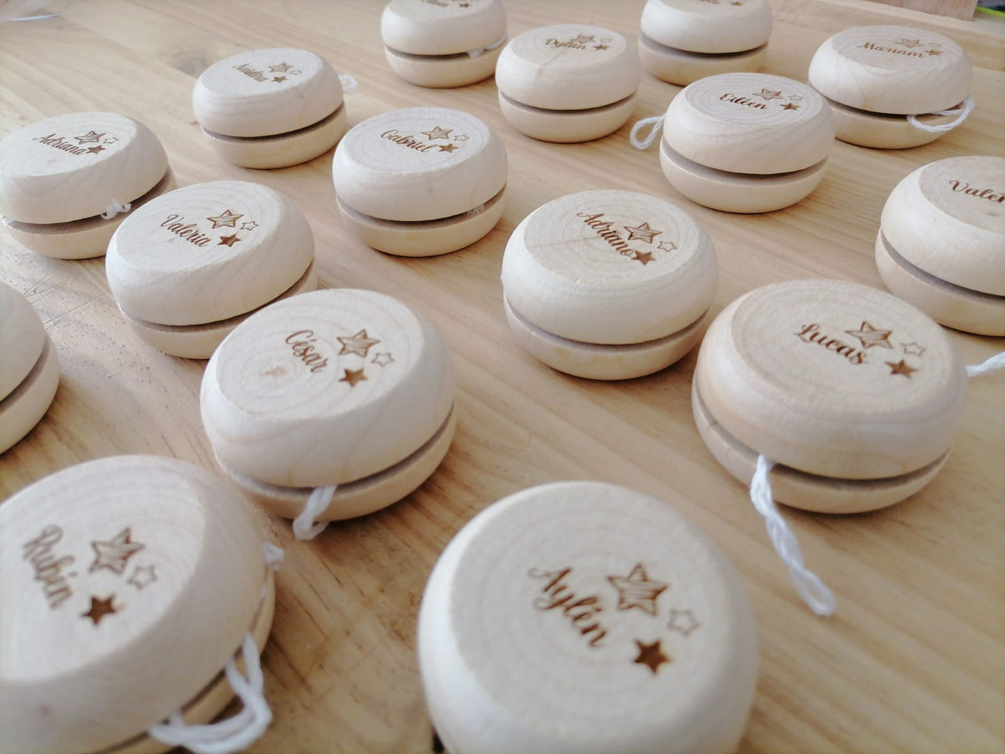 Yoyó de madera Personalizado