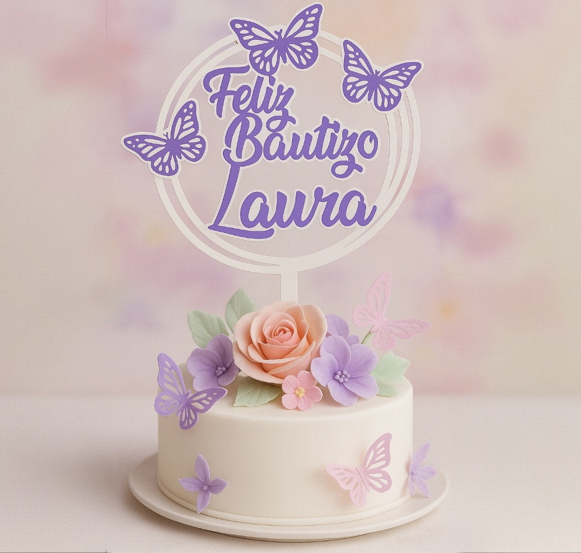 Topper para Tarta Personalizado