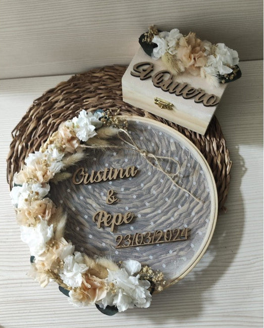 Bastidor + Cajita personalizada