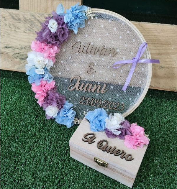 Bastidor + Cajita personalizada