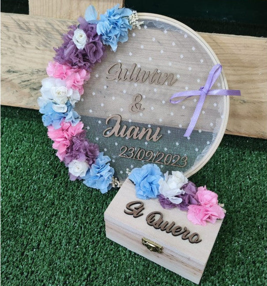 Bastidor + Cajita personalizada