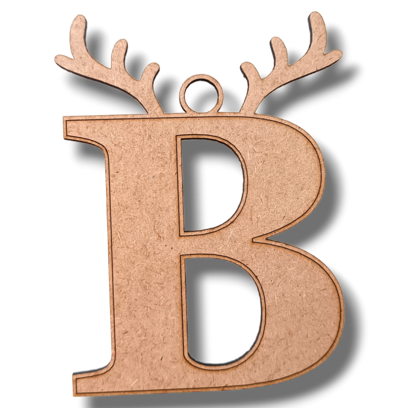 BOLA DE NAVIDAD DE MADERA PERSONALIZADA