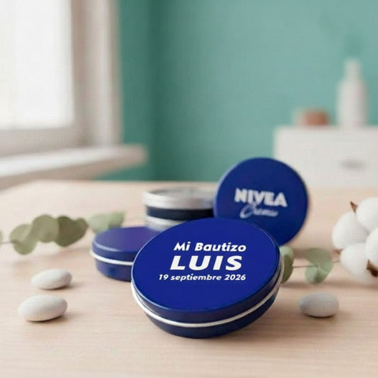 BOTE NIVEA MINI BAUTIZO DISEÑO ORIGINAL