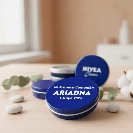 BOTE NIVEA MINI COMUNIÓN DISEÑO ORIGINAL