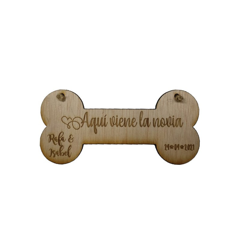 CARTEL HUESO Aquí viene la novia...