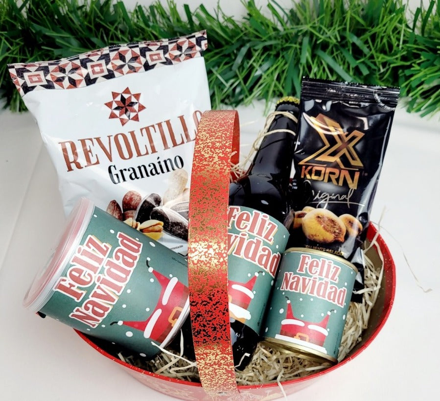 Cesta Navidad Salad & Beer