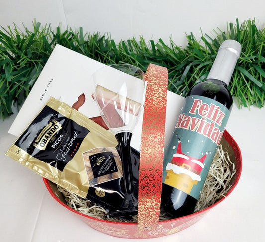 Cesta Navidad Salad & Wine