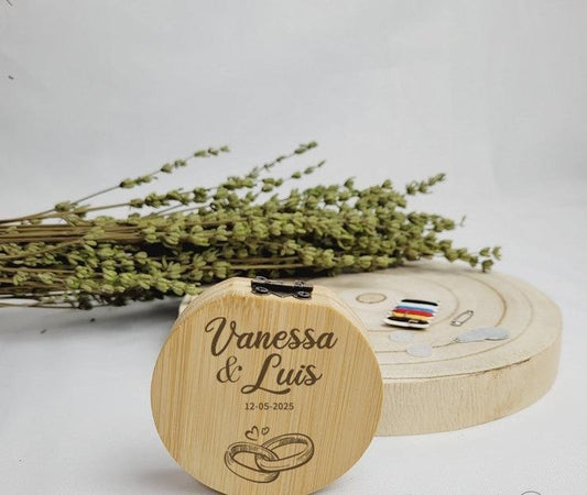 Costurero Madera Boda