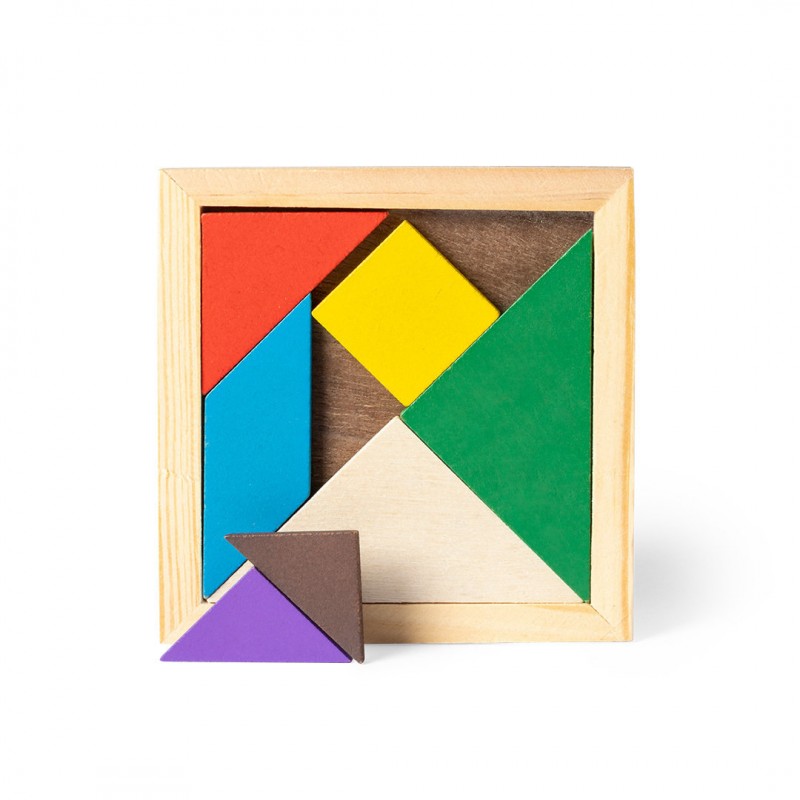 PUZZLE TANGRAM CON PEGATINA NIÑO DE COMUNIÓN