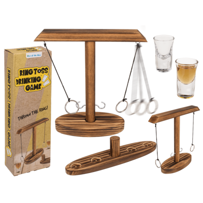 Juego de beber Lanzar el anillo