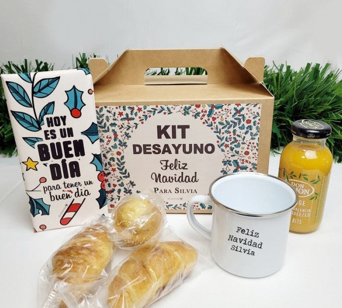 Kit Picnic Desayuno Navidad (personalizable)