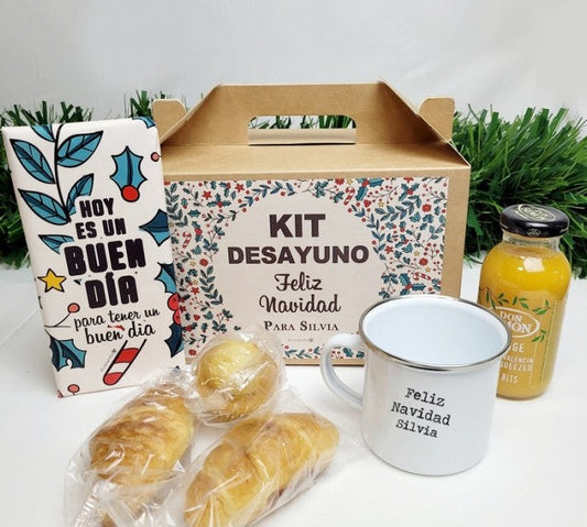 Kit Picnic Desayuno Navidad (personalizable)