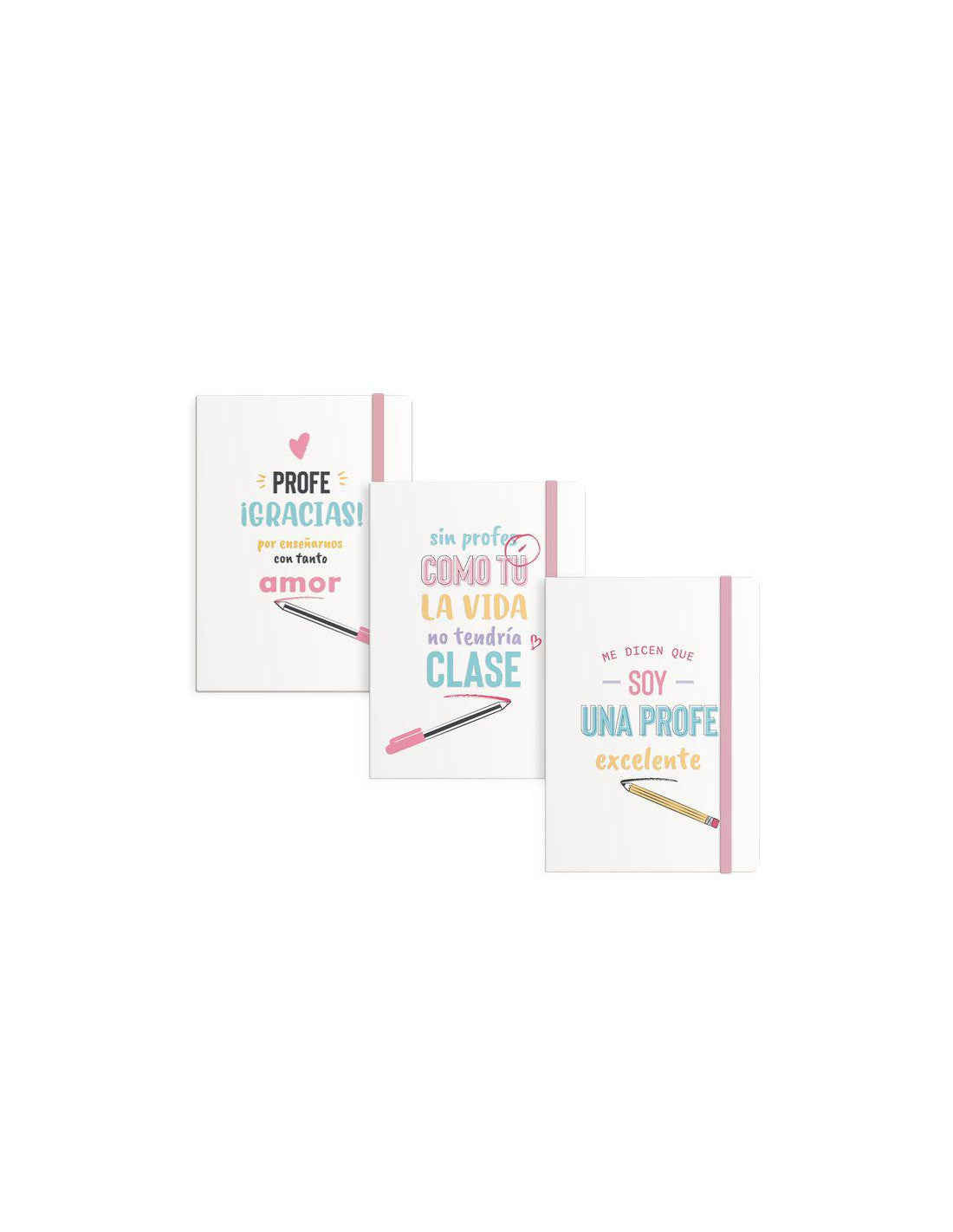 LIBRETA CON GOMA PROFE