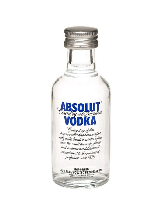 MINIATURA VODKA ABSOLUT 5 CL