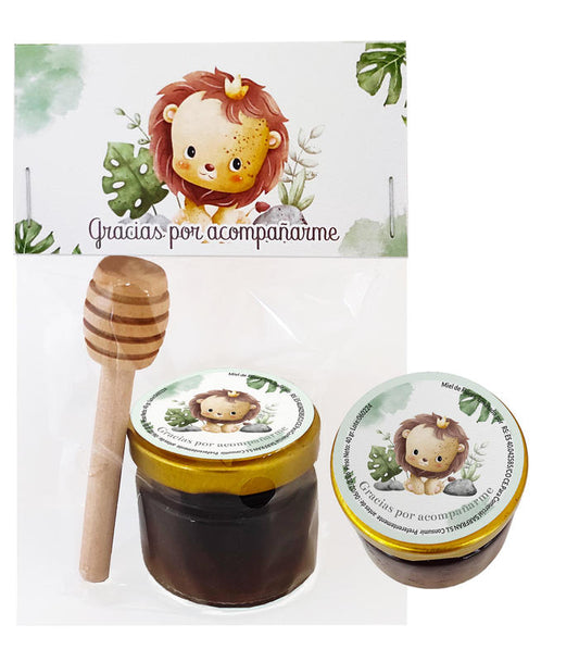 PACK LEÓN CON MIEL Y PALITO