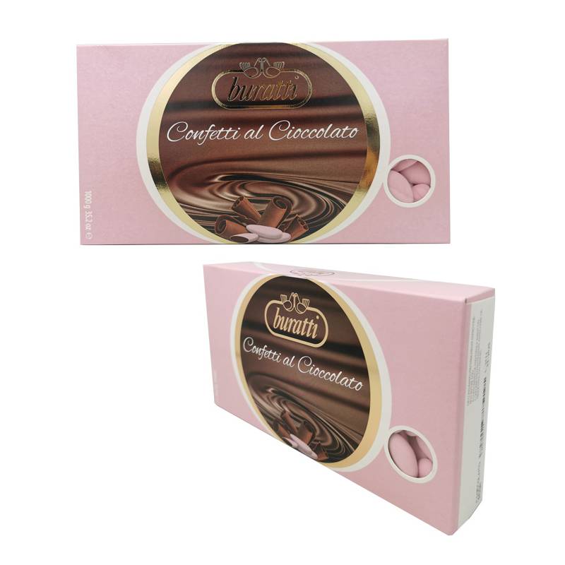 PELADILLAS DE CHOCOLATE ROSA (CAJA DE 1 KG)
