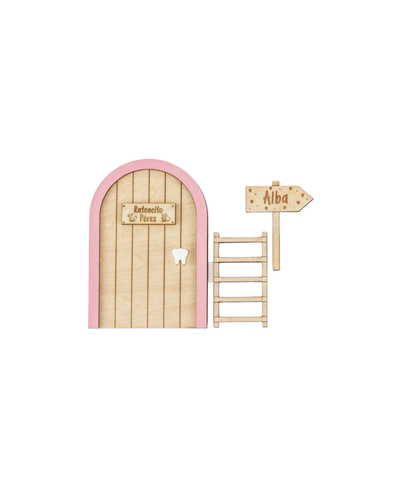 PUERTA DEL RATONCITO PÉREZ PERSONALIZADA