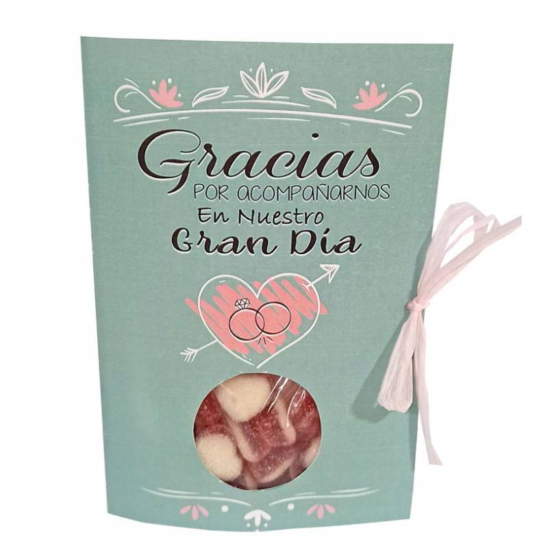 TARJETA CHUCHES GRACIAS POR ACOMPAÑARNOS