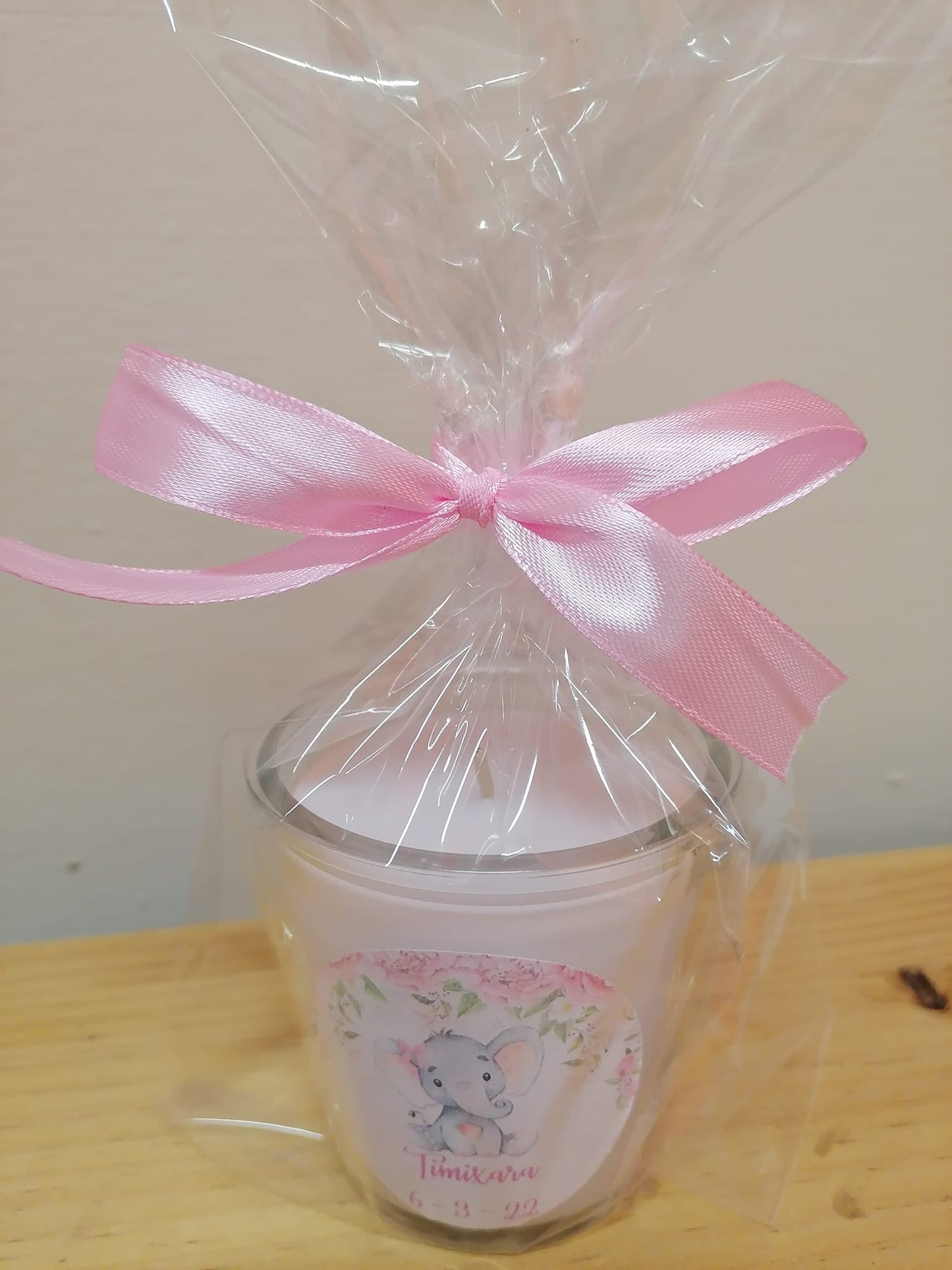 Vela Bautizo Personalizada