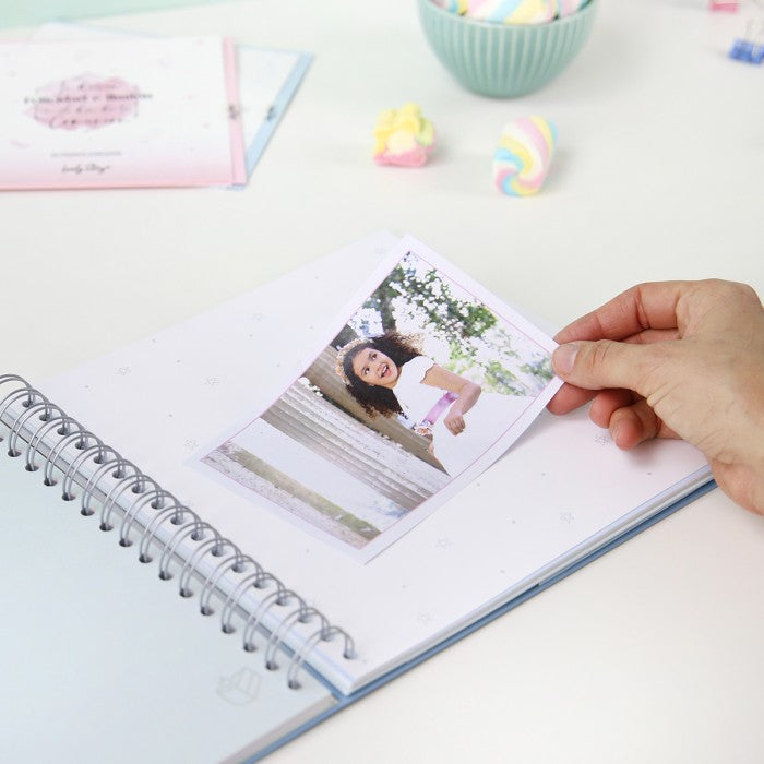 Álbum de fotos Comunión mint - Así de top fue mi Primera Comunión