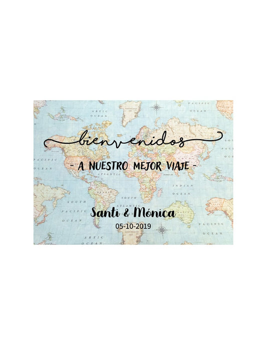 Cartel Personalizado Boda