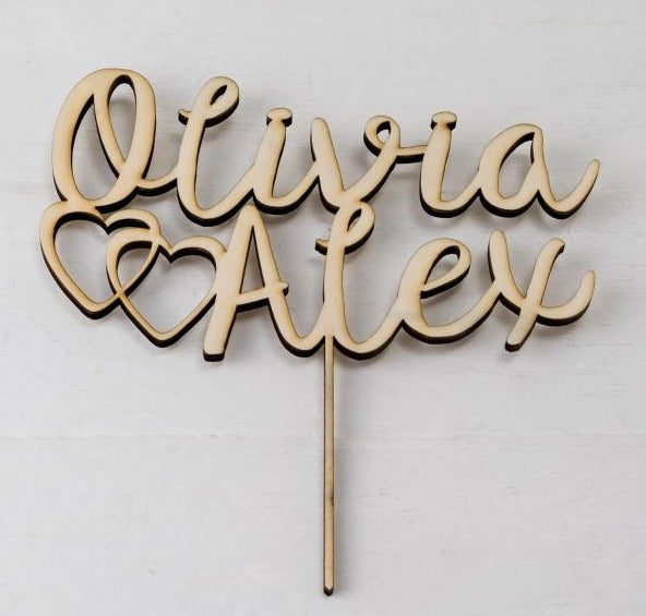 Topper Tarta de Novios