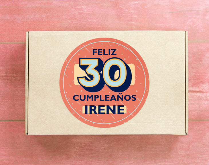 Caja de desayuno "Feliz Cumpleaños"