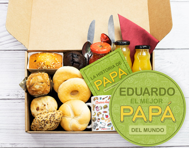 Caja de desayuno "Feliz Cumpleaños"