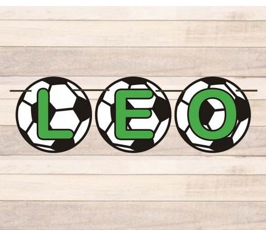 Guirnalda Modelo Fútbol