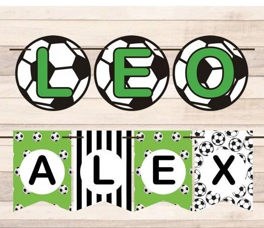 Guirnalda Modelo Fútbol