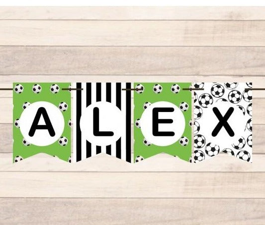 Guirnalda Modelo Fútbol