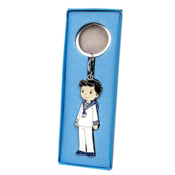 LLAVERO NIÑO COMUNIÓN MARINERO