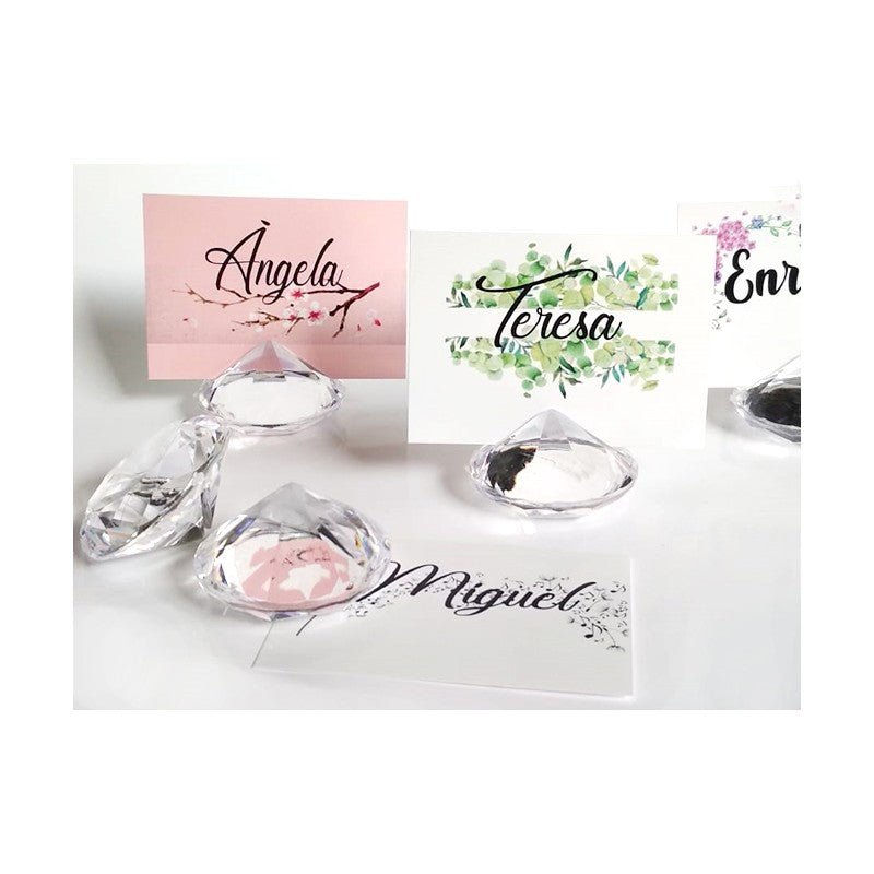 MARCASITIOS DIAMANTE CON TARJETA