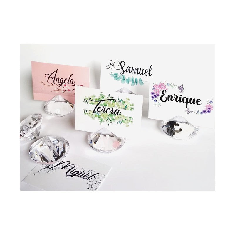 MARCASITIOS DIAMANTE CON TARJETA