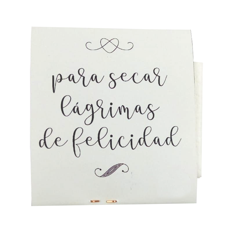 Pañuelos para Lágrimas de Felicidad