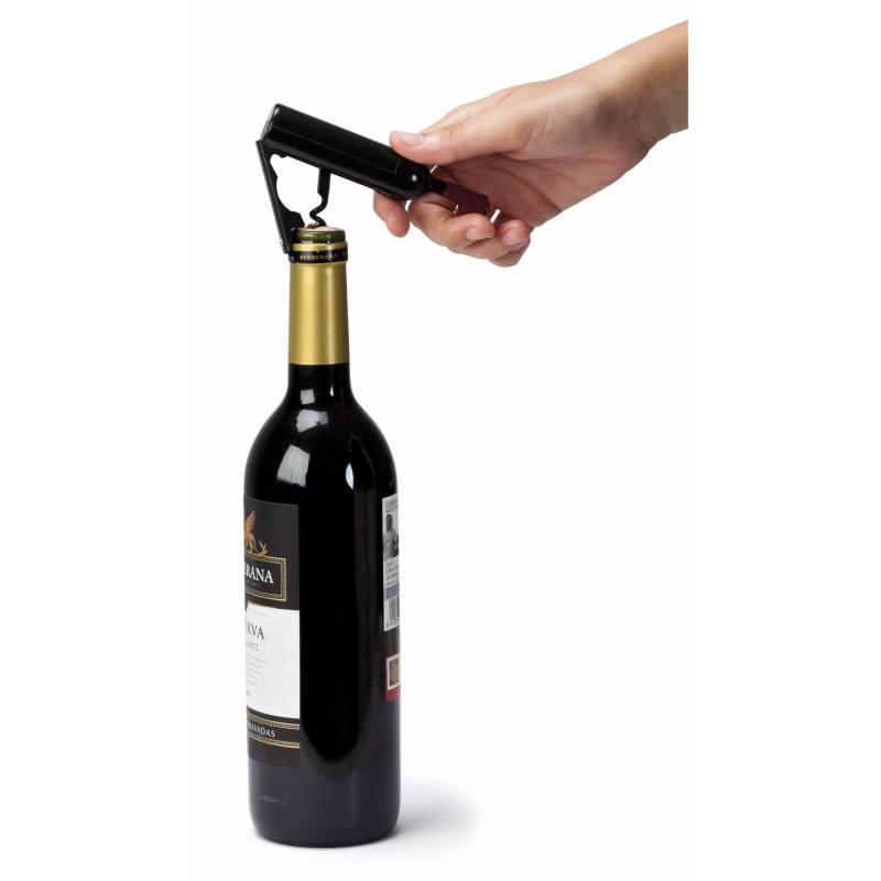 SACACORCHOS MAGNÉTICO NEGRO