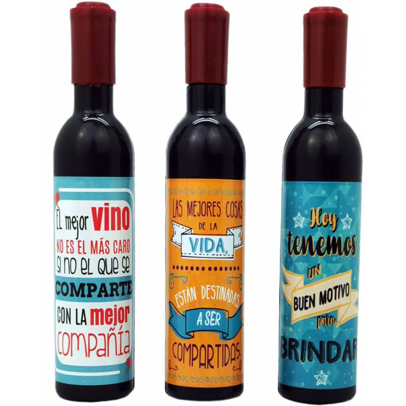 SACACORCHOS ABRIDOR MAGNÉTICO FRASES